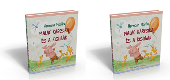 Malac Karcsika és a kisléibák című mesekönyv